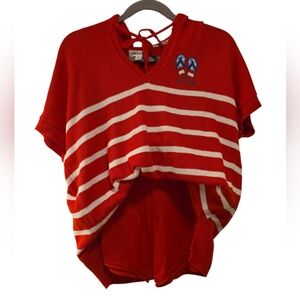 Life Is Good, NWT, 2 Piece Set, Oversized Short Sleeve Sweater W/Shorts, Wom SzM